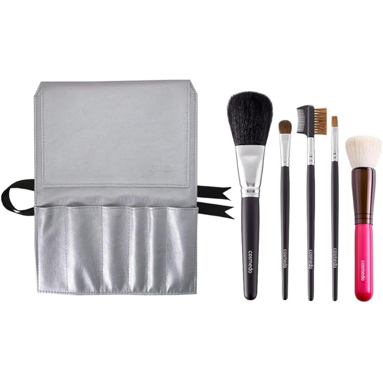 Amazon.co.jp: 明治四十年創業 文宏堂 熊野筆 ARシリーズ5本(ポーチ